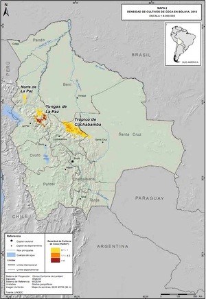 Bolivia Map