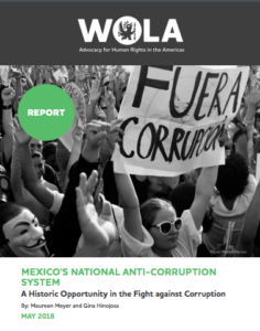 Report Mexico's National Anti-Corruption System