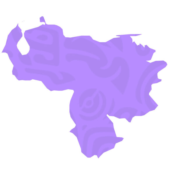 Custom map of Venezuela by WOLA